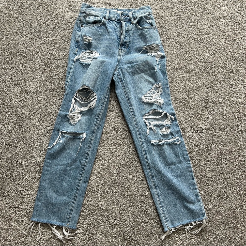 blue pacsun mom jeans
